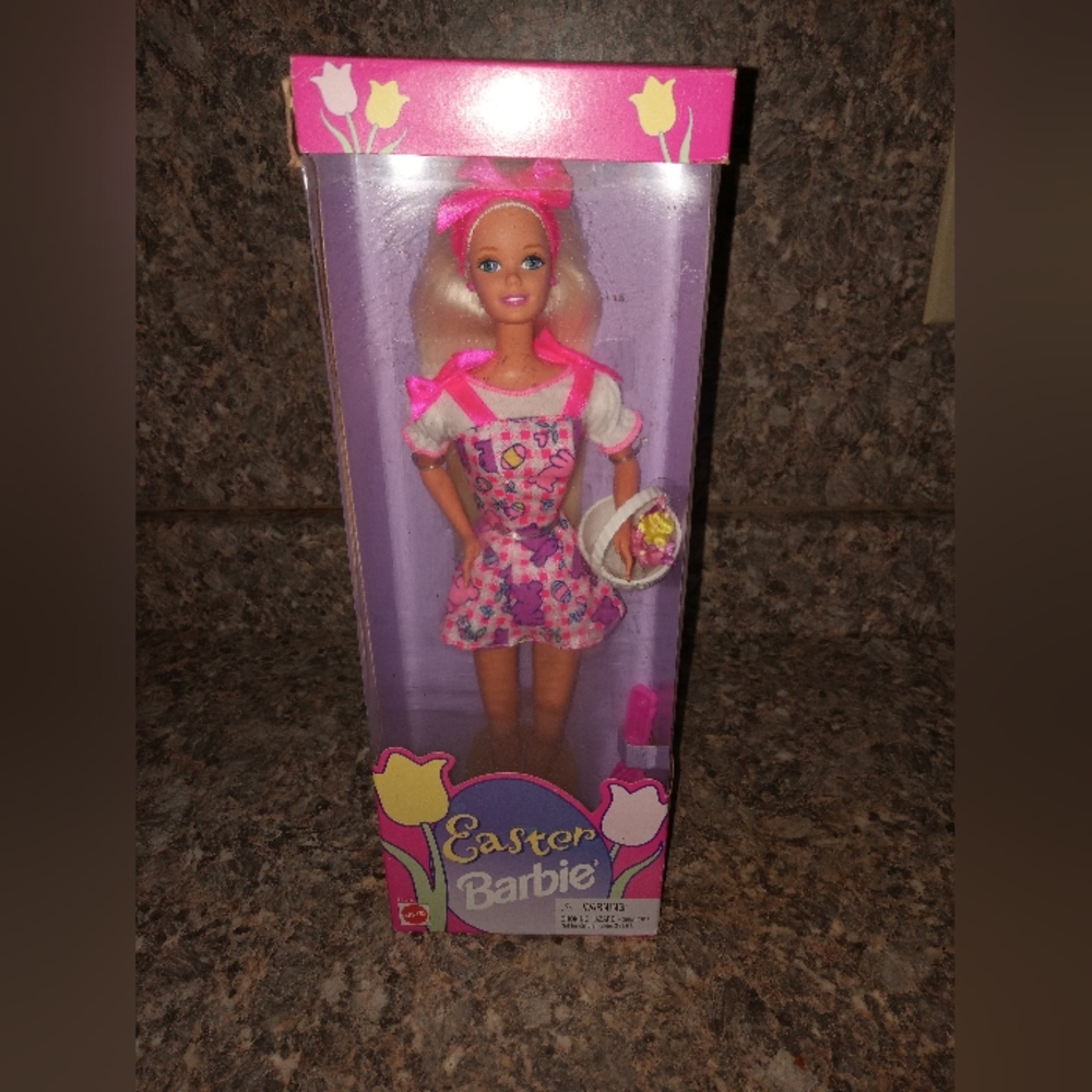 Vintage 90’s Easter Barbie Doll Special Edition 1996 Mattel